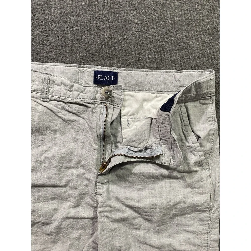The Children's Place Youth Gray Shorts Classic Button Size 14